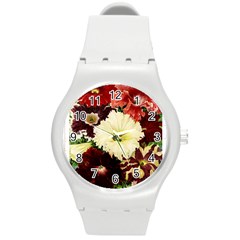 Flowers 1776585 1920 Round Plastic Sport Watch (m) by vintage2030