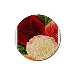 Flowers 1776584 1920 Rubber Round Coaster (4 Pack)  by vintage2030