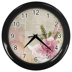 Scrapbook 1133667 1920 Wall Clock (black) by vintage2030