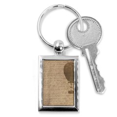 Letter Balloon Key Chains (rectangle)  by vintage2030