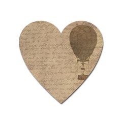 Letter Balloon Heart Magnet by vintage2030