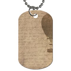 Letter Balloon Dog Tag (two Sides) by vintage2030