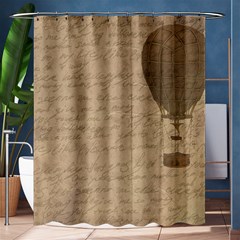 Letter Balloon Shower Curtain 60  X 72  (medium)  by vintage2030