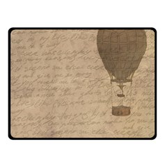 Letter Balloon Double Sided Fleece Blanket (small)  by vintage2030