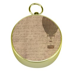 Letter Balloon Gold Compasses by vintage2030