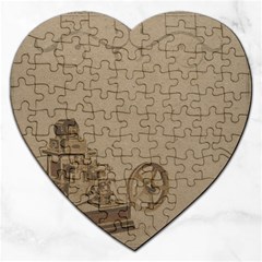 Camera Old Jigsaw Puzzle (heart) by vintage2030