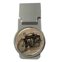 Bicycle Letter Money Clips (round)  by vintage2030