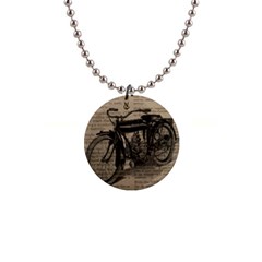 Bicycle Letter Button Necklaces by vintage2030