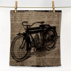 Bicycle Letter Face Towel by vintage2030