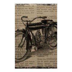 Bicycle Letter Shower Curtain 48  X 72  (small)  by vintage2030