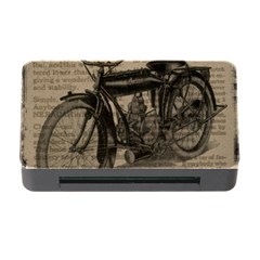 Bicycle Letter Memory Card Reader With Cf by vintage2030