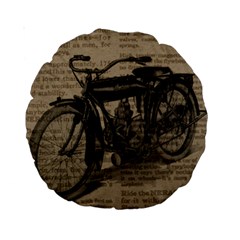 Bicycle Letter Standard 15  Premium Round Cushions by vintage2030