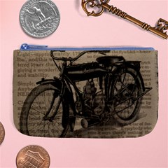 Bicycle Letter Large Coin Purse by vintage2030