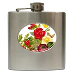 Flower Bouquet 1131891 1920 Hip Flask (6 oz) Front