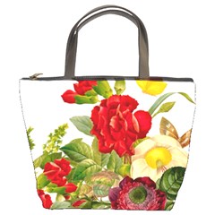 Flower Bouquet 1131891 1920 Bucket Bag by vintage2030