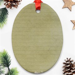 Old Letter Ornament (Oval)