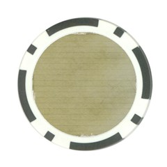 Old Letter Poker Chip Card Guard