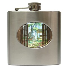 Town 1660349 1280 Hip Flask (6 Oz) by vintage2030