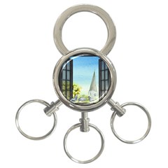 Town 1660455 1920 3-ring Key Chains by vintage2030