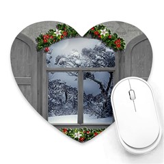 Winter 1660924 1920 Heart Mousepads by vintage2030