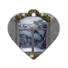 Winter 1660924 1920 Dog Tag Heart (one Side) by vintage2030