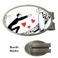 Manloveswoman Money Clips (oval) 