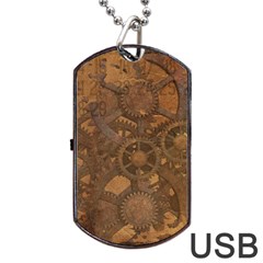 Background 1660920 1920 Dog Tag Usb Flash (one Side) by vintage2030