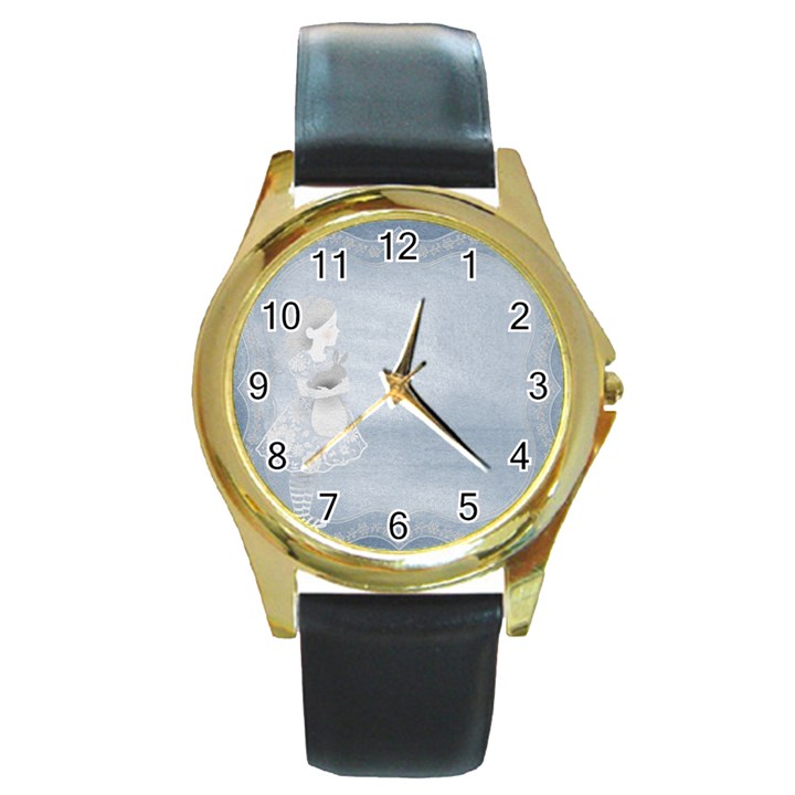 Background 1659631 1920 Round Gold Metal Watch