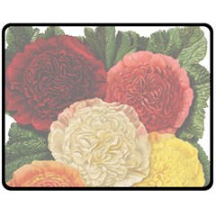 Flowers 1776434 1280 Double Sided Fleece Blanket (medium)  by vintage2030