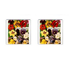 Flowers 1776534 1920 Cufflinks (square) by vintage2030