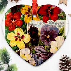 Flowers 1776534 1920 Heart Ornament (two Sides) by vintage2030