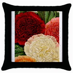 Flowers 1776584 1920 Throw Pillow Case (black) by vintage2030