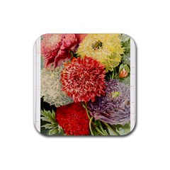 Flowers 1776541 1920 Rubber Coaster (square)  by vintage2030