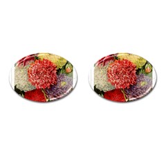 Flowers 1776541 1920 Cufflinks (oval) by vintage2030