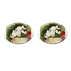 Flowers 1776617 1920 Cufflinks (oval) by vintage2030