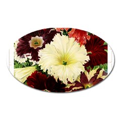 Flowers 1776585 1920 Oval Magnet by vintage2030