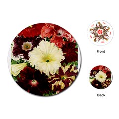 Flowers 1776585 1920 Playing Cards (round) by vintage2030