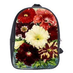 Flowers 1776585 1920 School Bag (xl) by vintage2030