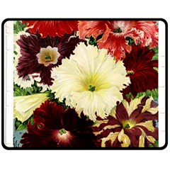 Flowers 1776585 1920 Double Sided Fleece Blanket (medium)  by vintage2030