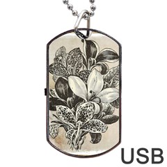 Flowers 1776382 1280 Dog Tag Usb Flash (two Sides) by vintage2030