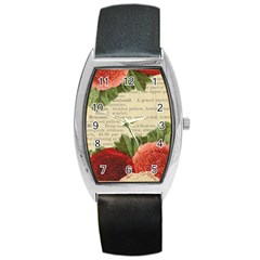 Flowers 1776422 1920 Barrel Style Metal Watch by vintage2030