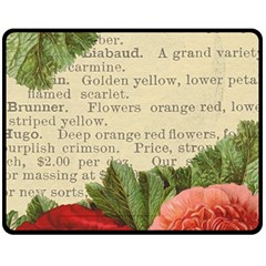 Flowers 1776422 1920 Fleece Blanket (medium)  by vintage2030