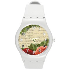 Flowers 1776422 1920 Round Plastic Sport Watch (m) by vintage2030