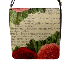 Flowers 1776422 1920 Flap Closure Messenger Bag (l) by vintage2030