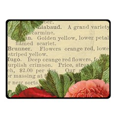 Flowers 1776422 1920 Double Sided Fleece Blanket (small)  by vintage2030