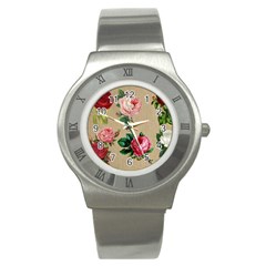 Flower 1770189 1920 Stainless Steel Watch by vintage2030