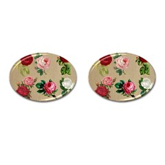 Flower 1770189 1920 Cufflinks (oval) by vintage2030