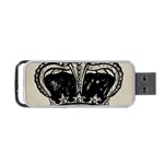 Crown 1515871 1280 Portable USB Flash (One Side) Front