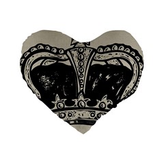 Crown 1515871 1280 Standard 16  Premium Flano Heart Shape Cushions