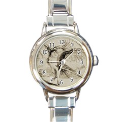 Bird 1515866 1280 Round Italian Charm Watch by vintage2030